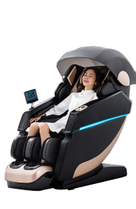 كرسي التدليك الأوتوماتيكي الفاخر ثلاثي الأبعاد AI Smart Comfort
